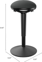 Ergonomic Wobble Stool for Standing Desk Height Adjustable