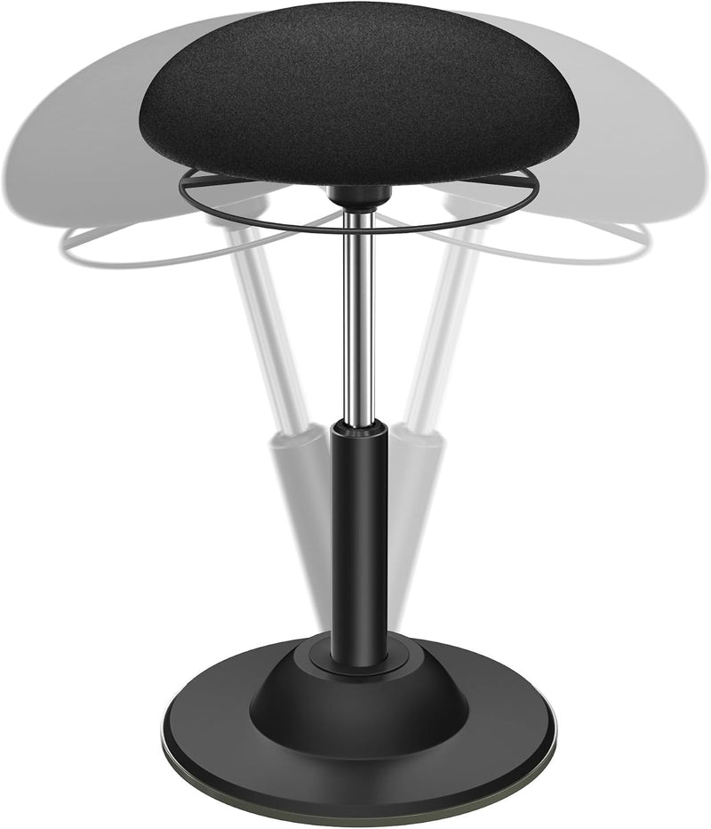 Ergonomic Wobble Stool for Standing Desk Height Adjustable