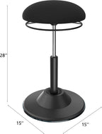Ergonomic Wobble Stool for Standing Desk Height Adjustable