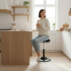 Ergonomic Wobble Stool for Standing Desk Height Adjustable