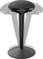 Ergonomic Wobble Stool for Standing Desk Height Adjustable