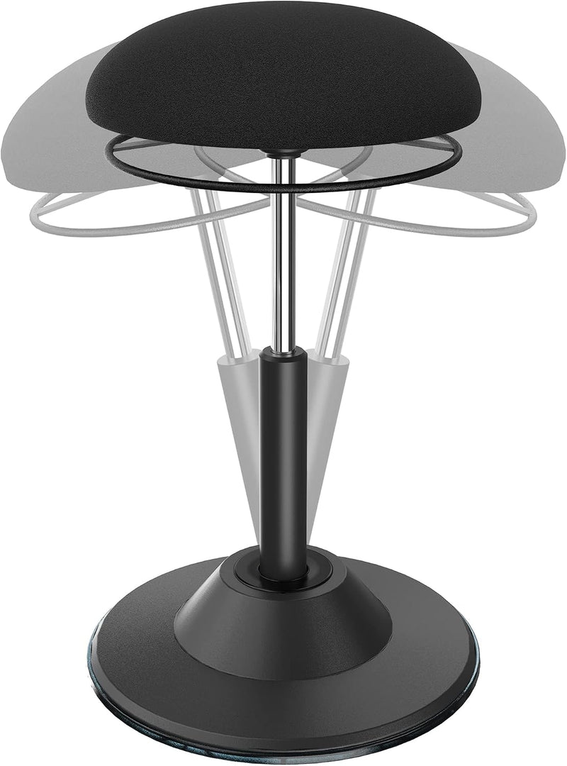 Ergonomic Wobble Stool for Standing Desk Height Adjustable