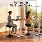 Ergonomic Wobble Stool for Standing Desk Height Adjustable