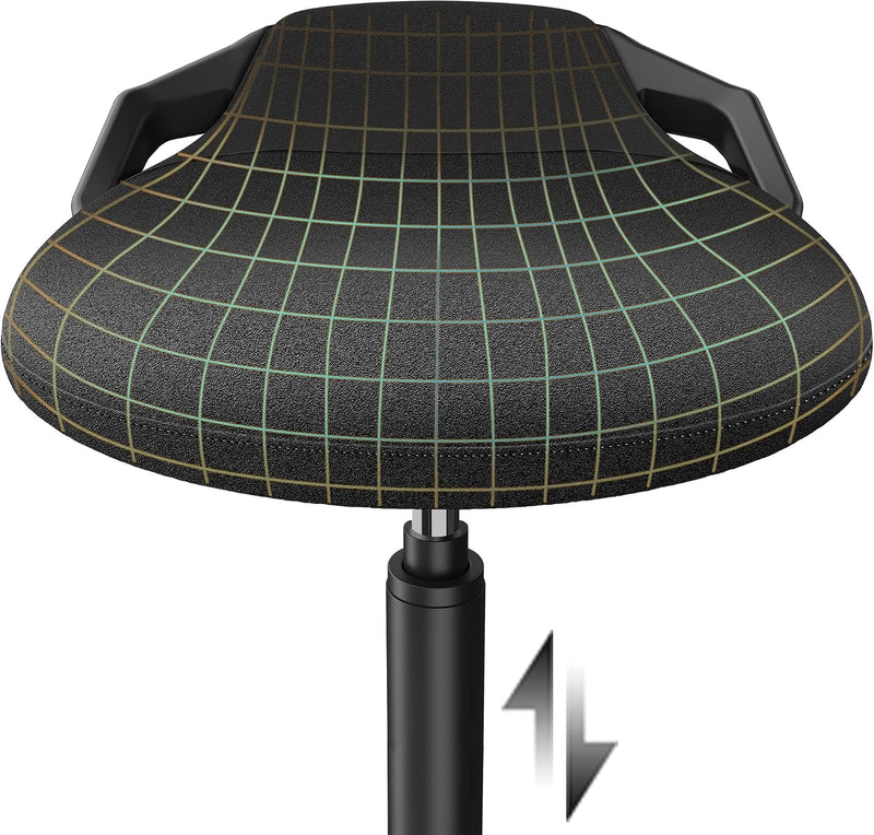 Ergonomic Wobble Stool for Standing Desk Height Adjustable