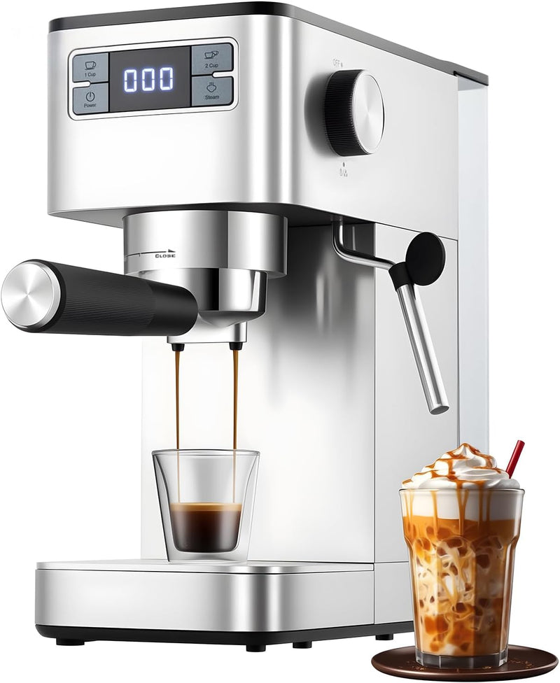 Espresso Machine 15bar Barista Pump Coffee Maker