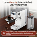 Espresso Machine 15bar Barista Pump Coffee Maker