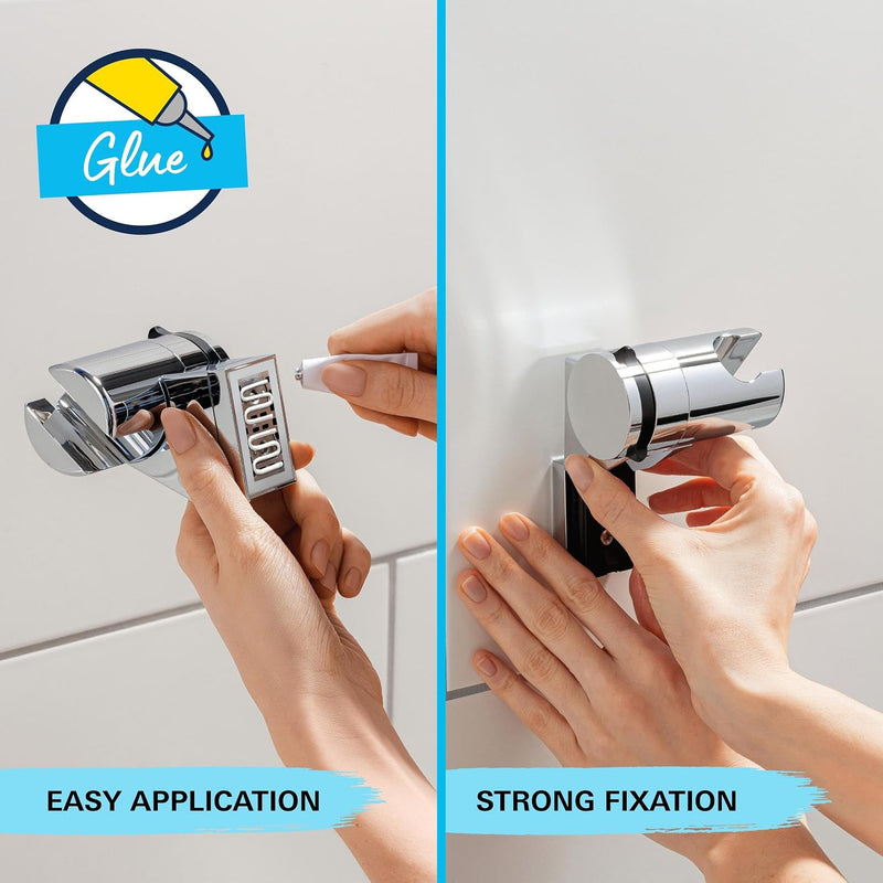 Essence Floor-Mounted Bath Filler Tap Set Chrome
