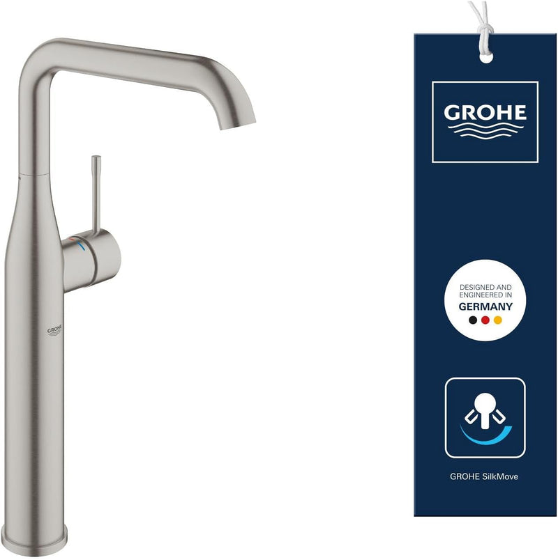 Essence Smooth Body Basin Mixer Tap Chrome