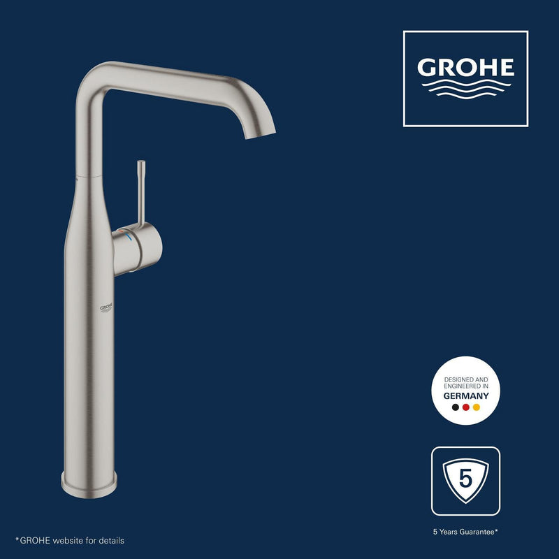 Essence Smooth Body Basin Mixer Tap Chrome