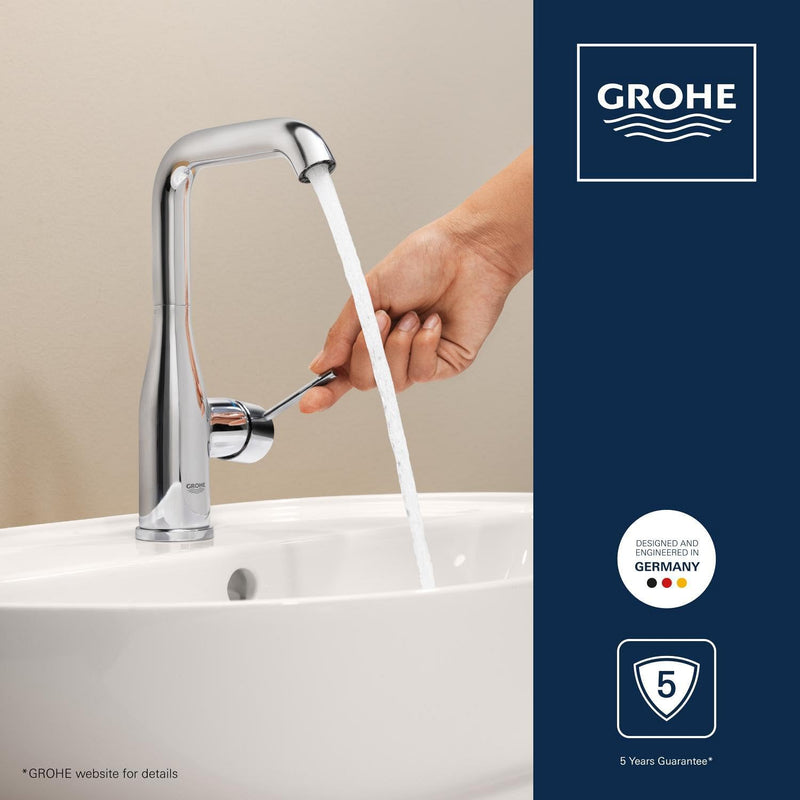 Essence Smooth Body Basin Mixer Tap Chrome