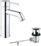 Essence Smooth Body Basin Mixer Tap Chrome