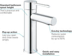 Essence Smooth Body Basin Mixer Tap Chrome