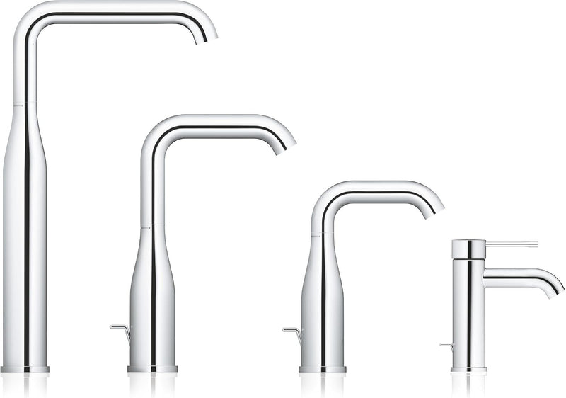Essence Smooth Body Basin Mixer Tap Chrome
