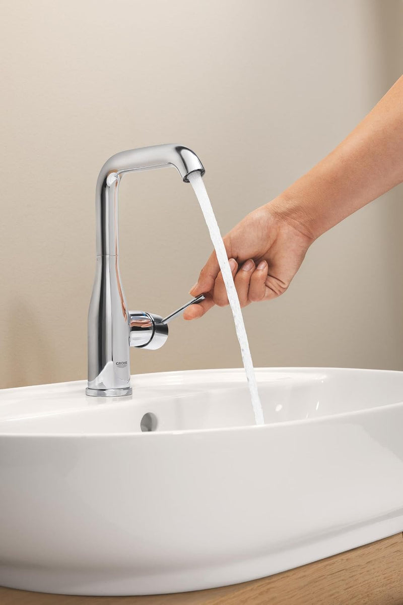 Essence Smooth Body Basin Mixer Tap Chrome