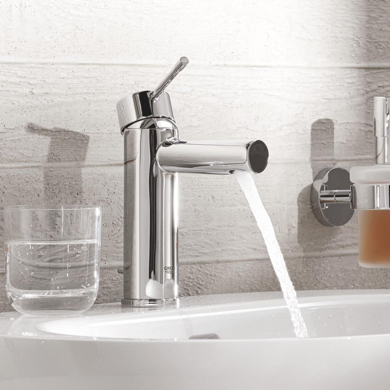 Essence Smooth Body Basin Mixer Tap Chrome