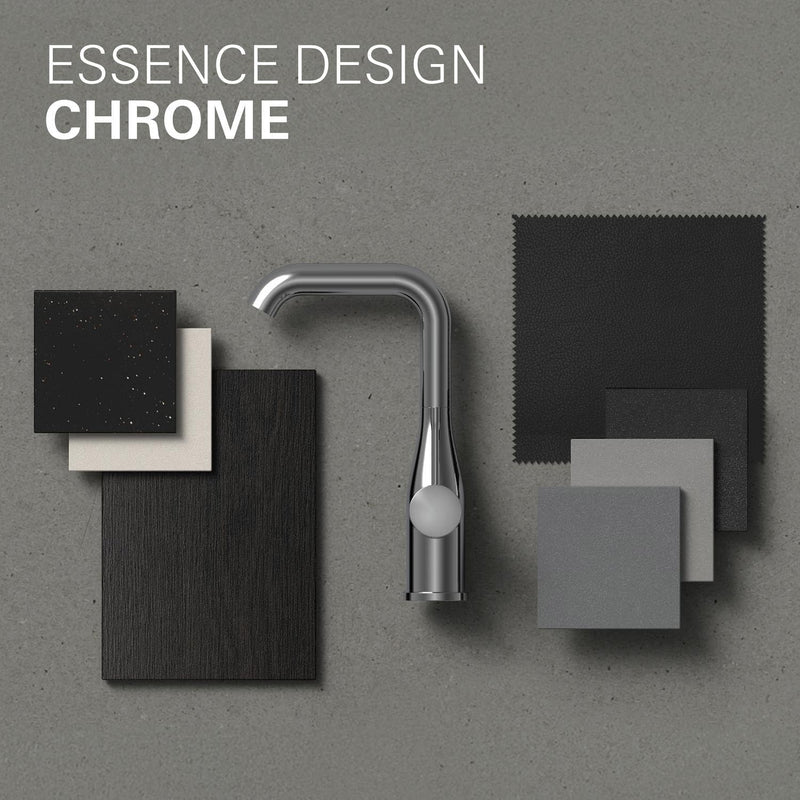 Essence Smooth Body Basin Mixer Tap Chrome