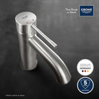 Essence Smooth Body Basin Mixer Tap Chrome