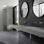 Essence Wall Mounted 2 Hole Basin Mixer Tap