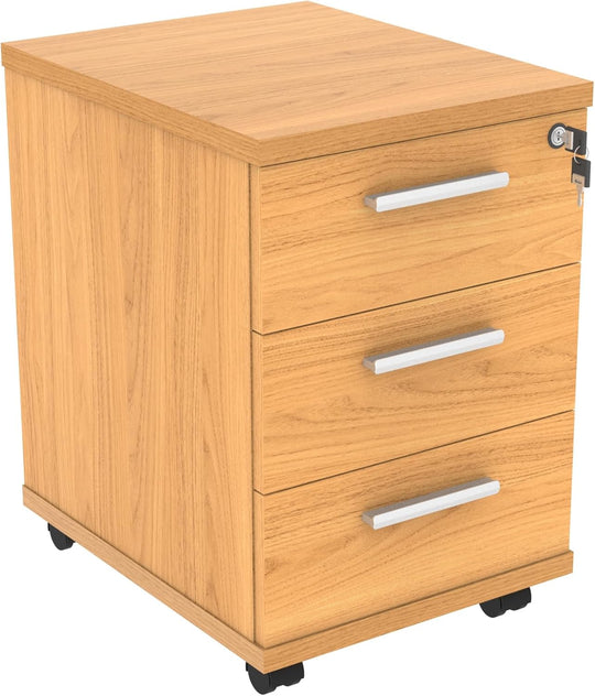 Essentials Heavy Duty 2 Drawer Mobile Pedestal A4