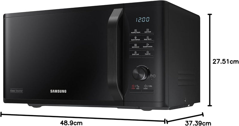 EU 23L Solo Microwave Oven Triple Distribution System