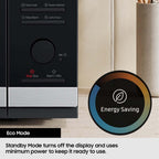 EU 23L Solo Microwave Oven Triple Distribution System