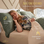 Eucalyptus Silk Bed Set 400 Thread Count Luxury