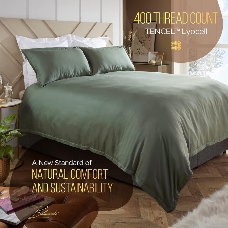 Eucalyptus Silk Bed Set 400 Thread Count Luxury