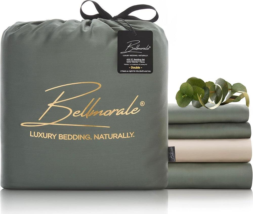 Eucalyptus Silk Bed Set 400 Thread Count Luxury
