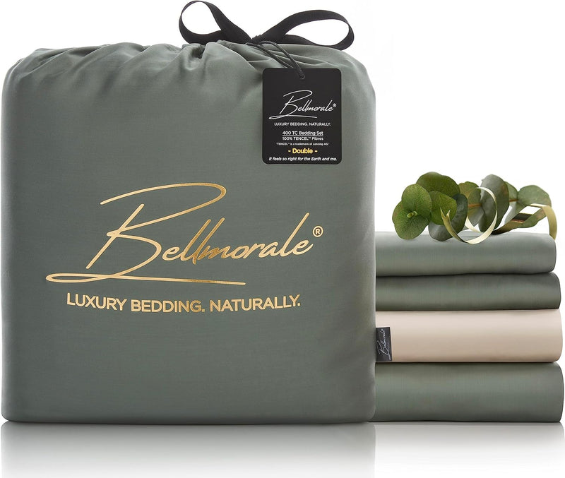 Eucalyptus Silk Bed Set 400 Thread Count Luxury