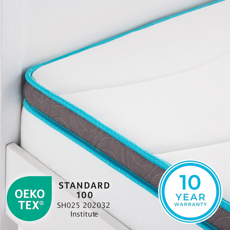 Euro Memory Foam and Coil Spring 20CM