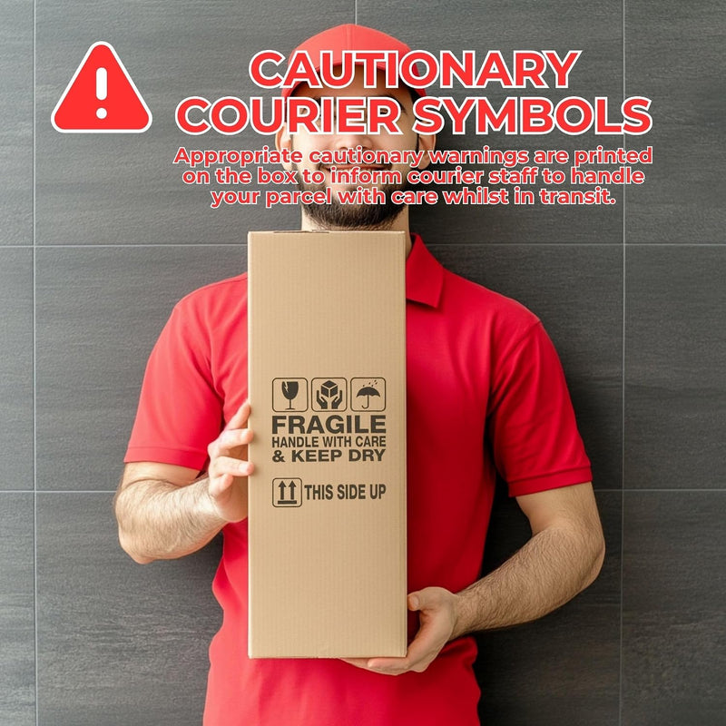 Evergreen Goods 50 X Wine Beer Bottle Cardboard