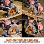 Evolution Power Tools R185ccs Circular Saw with Tct