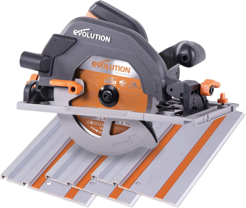 R185ccs Circular Saw with Tct Multi-Material Blade Cuts