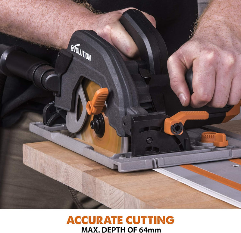 R185ccs Circular Saw with Tct Multi-Material Blade Cuts