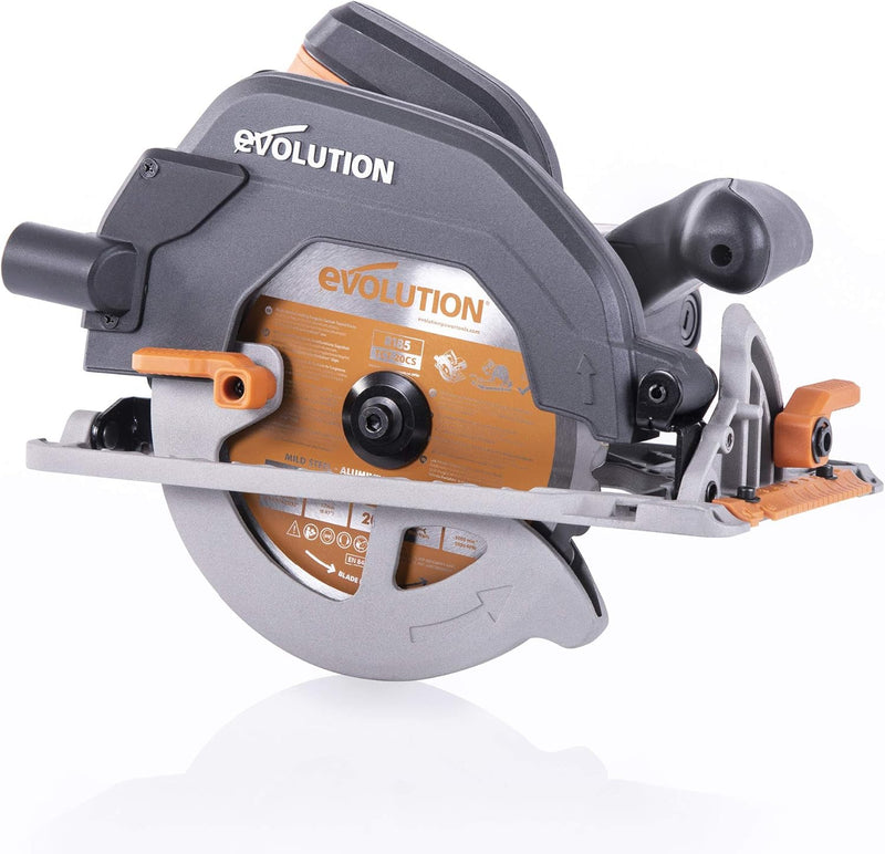 R185ccs Circular Saw with Tct Multi-Material Blade Cuts