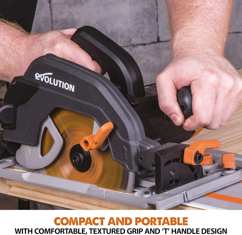 R185ccs Circular Saw with Tct Multi-Material Blade Cuts