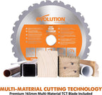 Evolution Power Tools R185ccs Circular Saw with Tct
