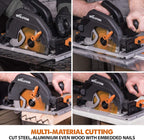 Evolution Power Tools R185ccs Circular Saw with Tct