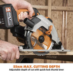 Evolution Power Tools R185ccs Circular Saw with Tct