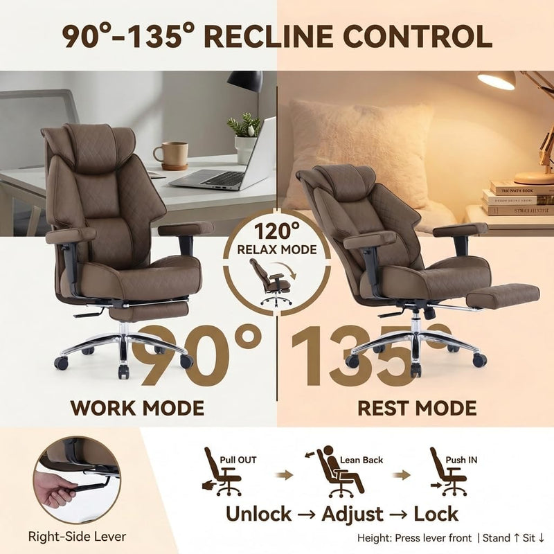 Executive Office Chair 400lbs 180KG