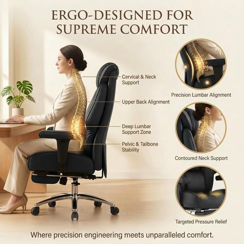 Executive Office Chair 400lbs 180KG