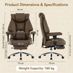 Executive Office Chair 400lbs 180KG