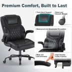 Executive Office Chair Ergonomic Desk with Lumbar Support
