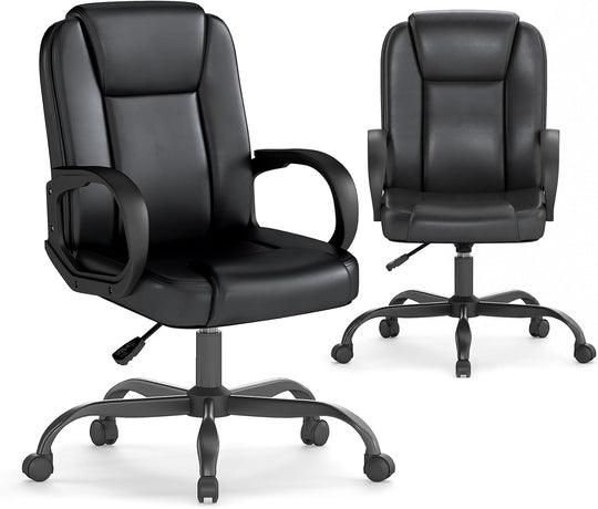 Executive Office Chair PU Leather Swivel Desk