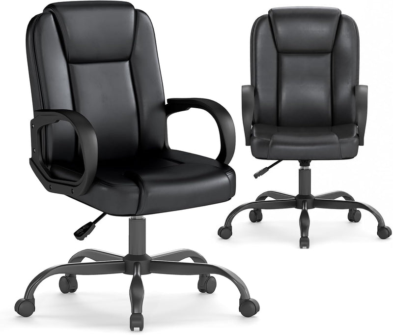 Executive Office Chair PU Leather Swivel Desk