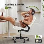 Executive Office Chair with Flip-Up Armrests 3-Stage Lumbar