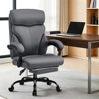 Executive Office Chair with Footrest Armrests 180KG