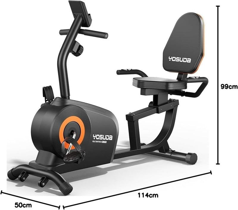 Exercise Bike 16-Level Resistance 160KG Capacity