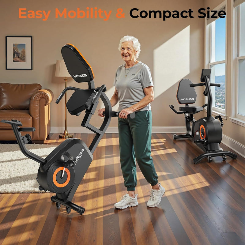 Exercise Bike 16-Level Resistance 160KG Capacity