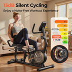 Exercise Bike 16-Level Resistance 160KG Capacity
